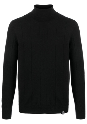 Brioni roll-neck cashmere jumper - Black