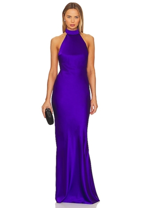 SER.O.YA Phera Maxi Dress in Purple. Size S.