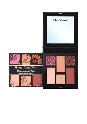 Too Faced Born This Way Warm Ember Nudes Mini Eyeshadow Palette in Beauty: NA.
