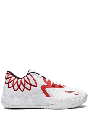 PUMA MB.01 Low 'Bright Red' sneakers - White