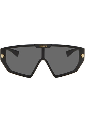Versace Black Medusa Horizon Sunglasses
