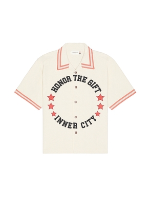 Honor The Gift A-spring Tradition Snap Up Shirt in Bone - Cream. Size S (also in XL/1X).