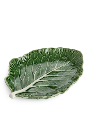 Bordallo Pinheiro Leaf Plate - Green