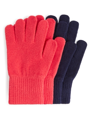 Cotton Gloves - Orange