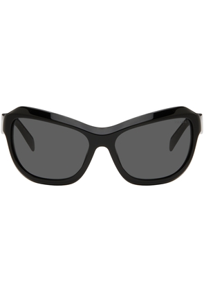 Prada Eyewear Black Swing Sunglasses