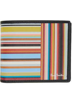 Paul Smith Multicolor Signature Stripe Wallet