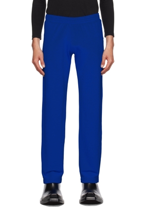 Balenciaga Blue Low-Waist Sweatpants