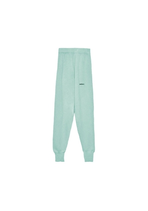 Hinnominate Mint Green Wool Blend Tracksuit Trousers - M