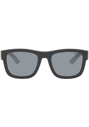 Prada Eyewear Gray Linea Rossa Active Sunglasses