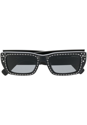 Moncler Eyewear x Palm Angels square-frame sunglasses - Black