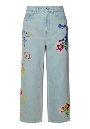 Kenzo Flower Jeans