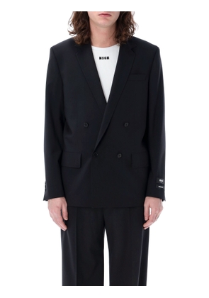 Msgm Double Breasted Blazer