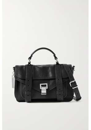 Proenza Schouler - Ps1 Leather Shoulder Bag - Black - One size