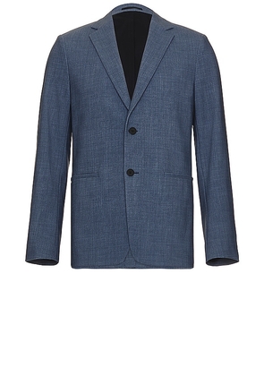 Theory Clinton Jacket in Blue. Size 40.