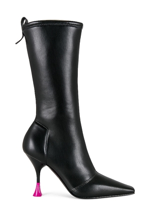 3JUIN Gilda Boot in Black. Size 37, 41.