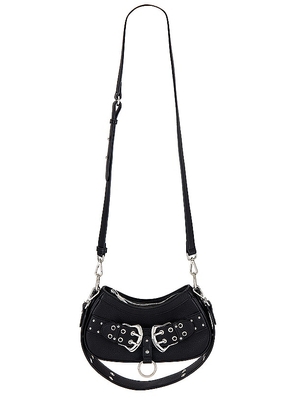 8 Other Reasons Buckle Bag in Black.