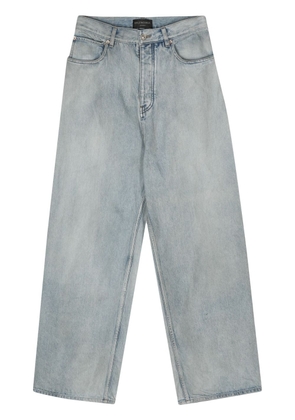 Balenciaga mid-rise wide-leg jeans - Blue