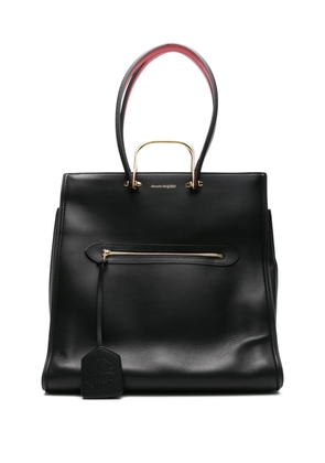 Alexander McQueen Pre-Owned The Tall Story leather shoulder bag - Black