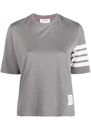 Thom Browne 4-Bar Stripe 2003-print T-shirt - Grey