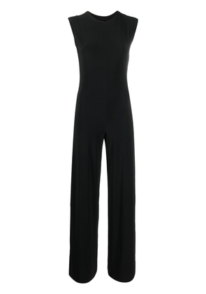 Norma Kamali sleeveless wide-leg jumpsuit - Black