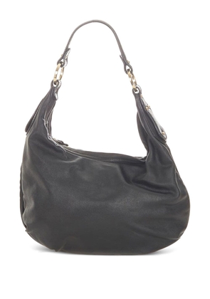 Fendi Pre-Owned Leather hobo bag - Black