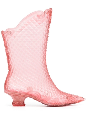 Y/Project Melissa pointed 45mm boots - Pink