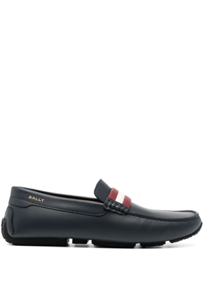 Bally Pilot leather loafers - Blue