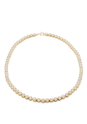 Kenneth Jay Lane crystal-embellished polished necklace - Gold