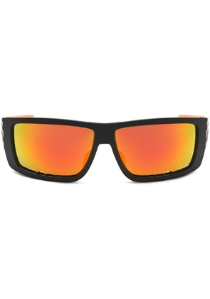 Plein Sport Fierless rectangle-frame sunglasses - Orange