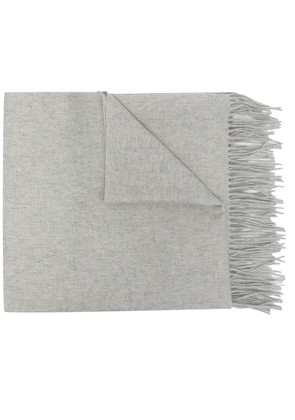 N.Peal woven cashmere shawl - Neutrals