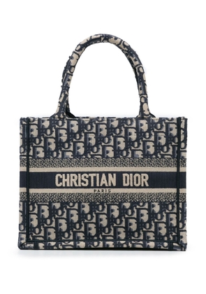 Christian Dior Pre-Owned 2022 pre-owned Oblique small Book tote bag - Blue