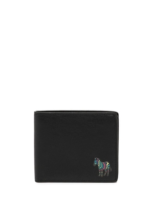 PS Paul Smith Zebra-patch leather wallet - Black