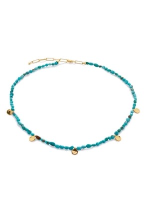 Monica Vinader Rio gemstone beaded necklace - Blue