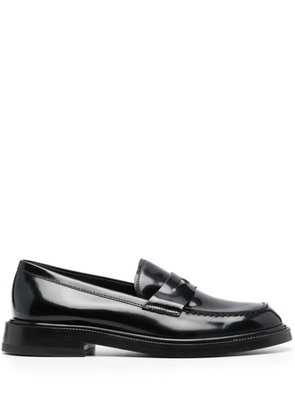 Fratelli Rossetti Penny leather loafers - Black