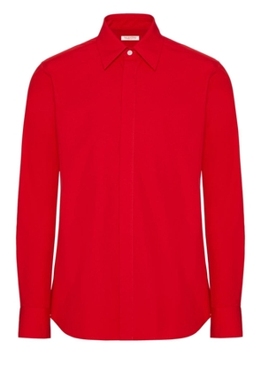 Valentino Garavani heavy cotton poplin shirt - Red