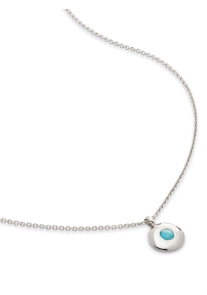 Monica Vinader December turquoise necklace - Silver
