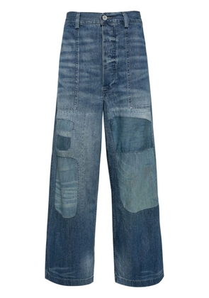 Polo Ralph Lauren distressed wide-leg jeans - Blue