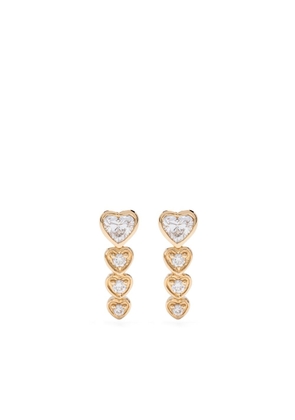 SHAY 18kt yellow gold diamond earrings