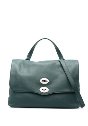 Zanellato Postina leather bag - Green
