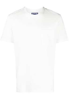 Vilebrequin chest-pocket cotton T-shirt - White