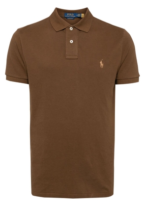 Polo Ralph Lauren short-sleeve cotton polo shirt - Brown