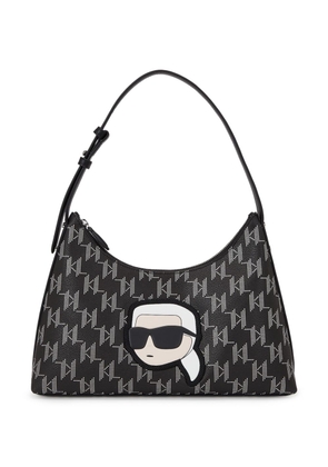 Karl Lagerfeld Ikonik Monogram shoulder bag - Black