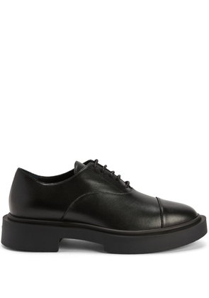 Giuseppe Zanotti Adric leather lace-up shoes - Black
