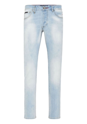 Philipp Plein low-rise straight-leg jeans - Blue
