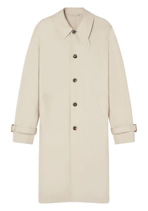 Versace Barrocco Sea cotton coat - Neutrals