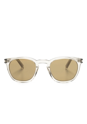 Saint Laurent SL 28 round-frame sunglasses - Grey