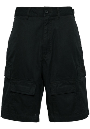 A BATHING APE® logo-embossed cargo shorts - Black