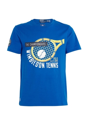 Rlx Ralph Lauren Rlx X Wimbledon Racket Print T-Shirt