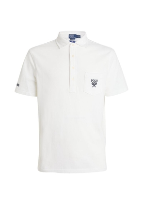 Rlx Ralph Lauren X Wimbledon Logo Polo Shirt