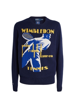 Rlx Ralph Lauren X Wimbledon Cashmere Sweater